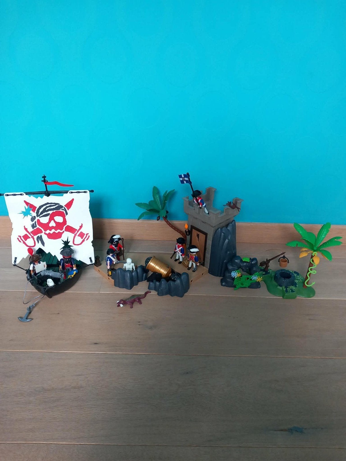 Lot de 2 Playmobil, Enlèvement, Pirates