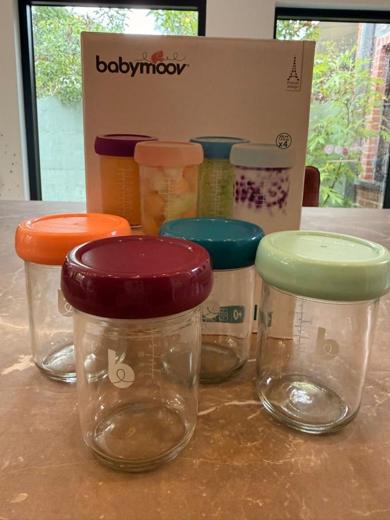 BabyMoov set glazen eetkommetjes, Enlèvement