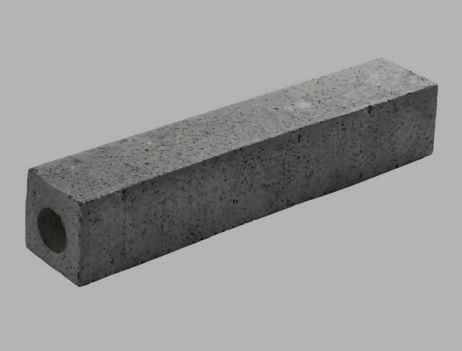 Holle beton latei, Ophalen, Beton