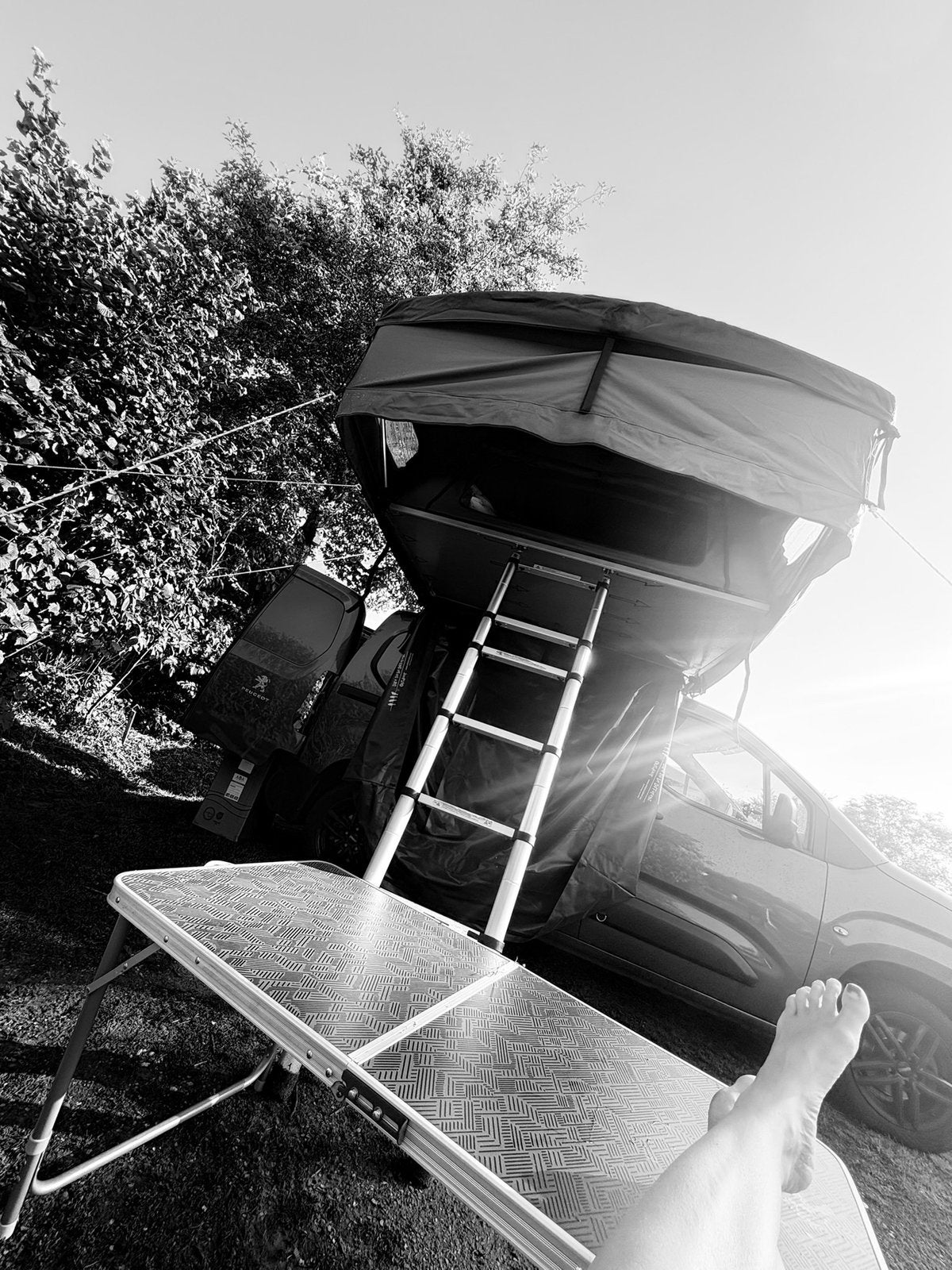 Tente de toit 3p en parfait état, Caravanes & Camping, Tentes, Enlèvement, Comme neuf, Jusqu'à 3