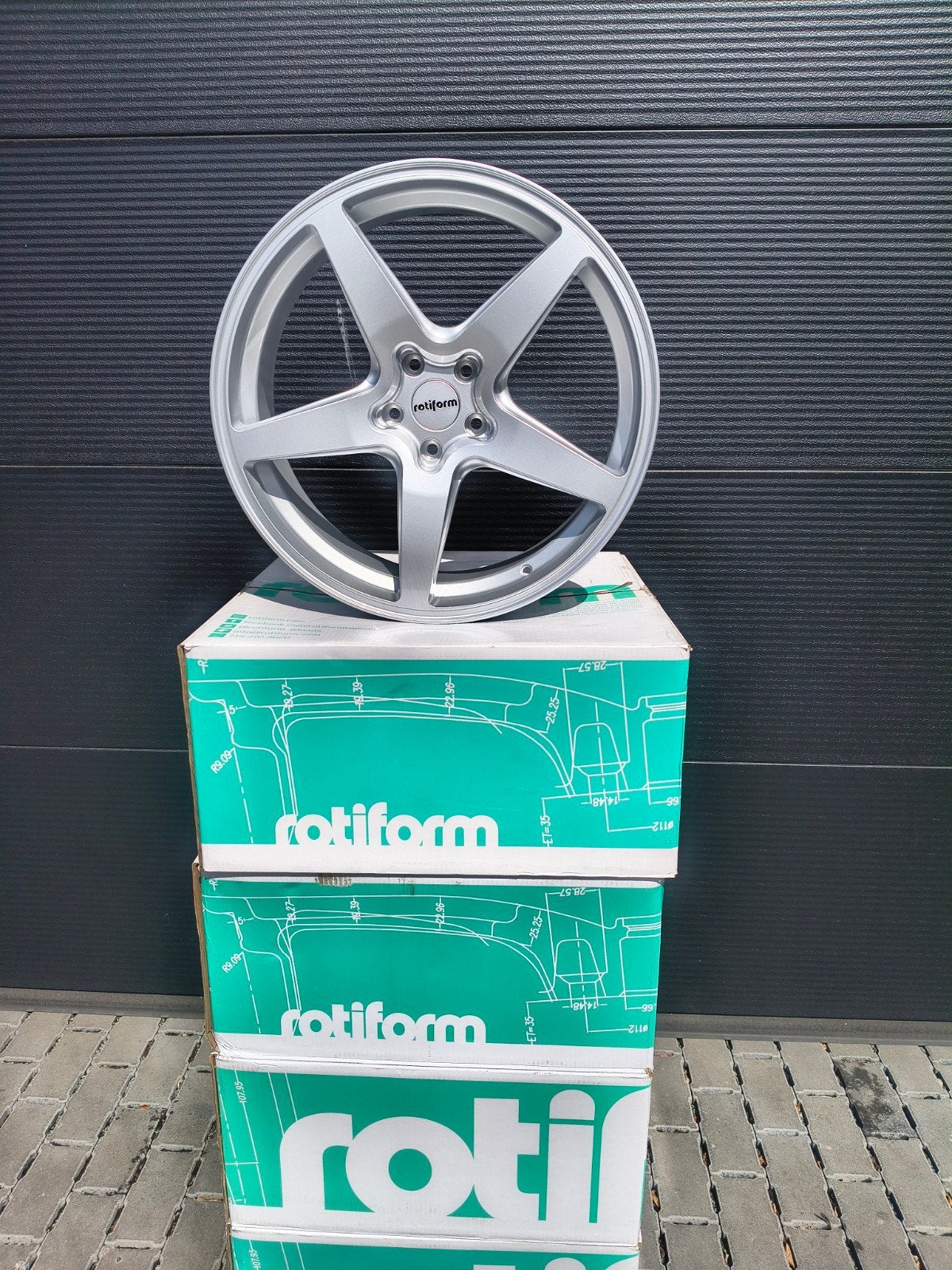 Rotiform velgen., Auto-onderdelen, Banden en Velgen, Ophalen, 20 inch, Velg(en)