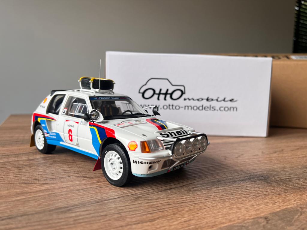 1:18 otto mobile peugeot 205 T16 safari, Ophalen, Nieuw, Auto, OttOMobile