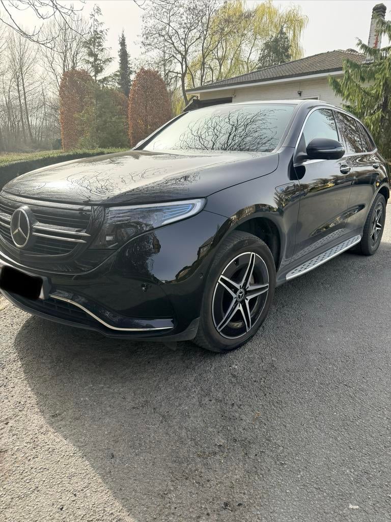 Mercedes EQC400 AMG, Auto's, Automaat, Zwart, Elektrisch, 5 zetels
