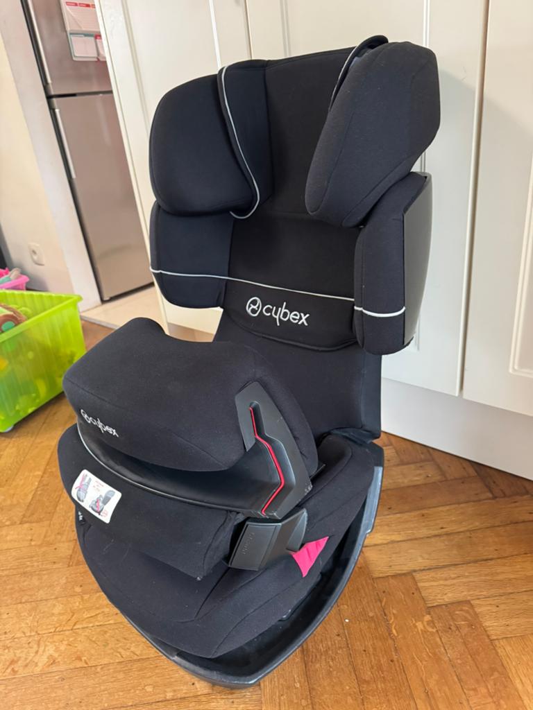 Cybex Pallas-Fix ISO-FIX avec base et bouclier, Ophalen, Gebruikt, Overige merken, Isofix