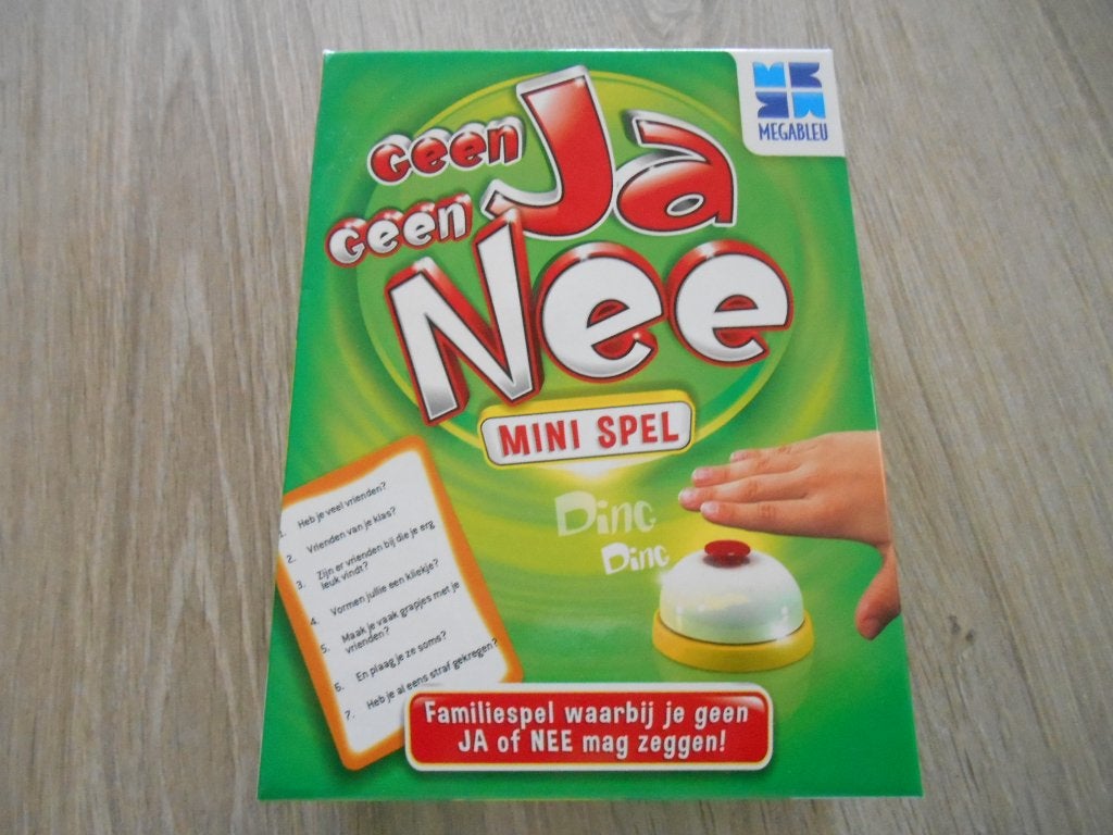 geen ja, geen nee, Hobby en Vrije tijd, Ophalen of Verzenden, Zo goed als nieuw