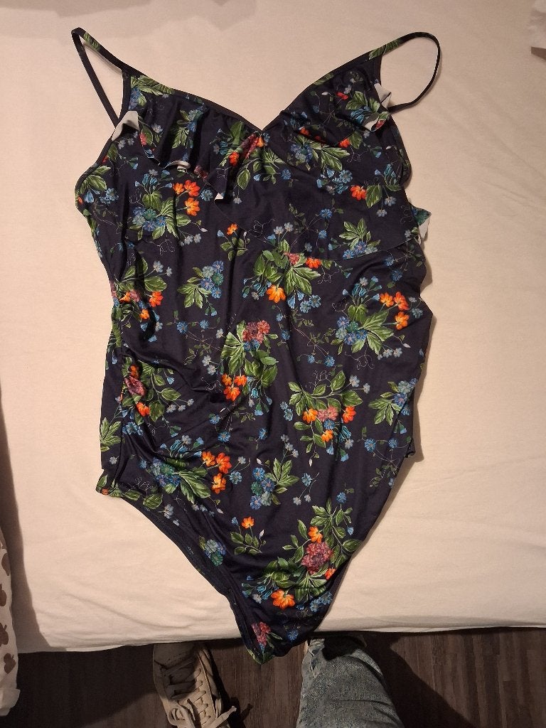 zwangerschapsbadpak zwempak, Ophalen of Verzenden, Zo goed als nieuw, Maat 38/40 (M)