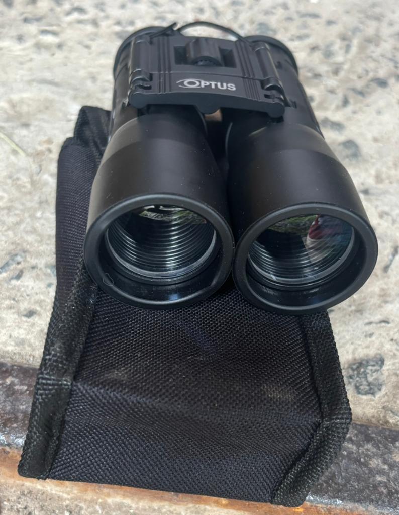 Jumelles Optus 10x25, Enlèvement ou Envoi, Utilisé, Autres types, 8 à 12x