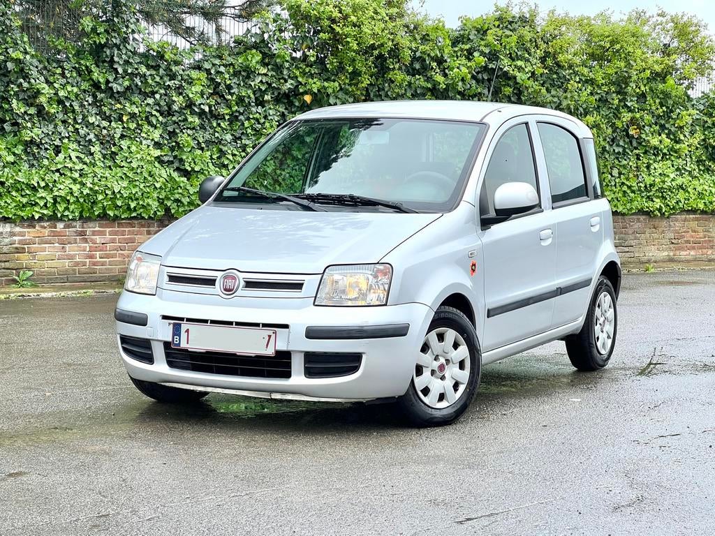 Fiat Panda 2010 1.2i 100.000km CT.OK, Auto's, Voorwielaandrijving, Stof, Zwart, Elektrische ramen