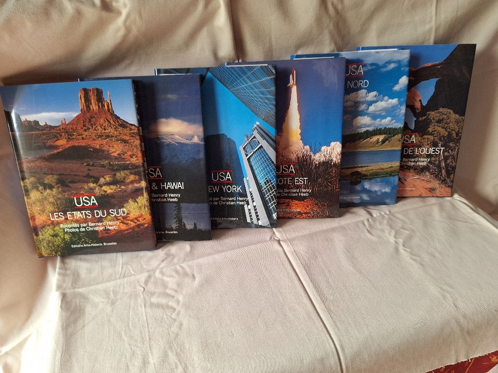 Livres Artis Historia sur les USA, Livres, Enlèvement, Comme neuf