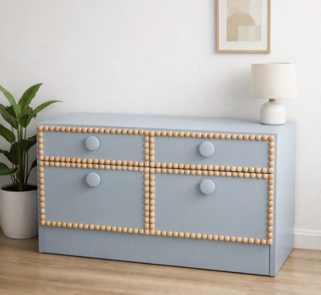 Mignon meuble – Peinture bleu/gris, Maison & Meubles, Enlèvement