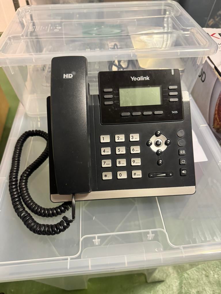 Yealink utp telefoontoestel SIP-T42S, Telecommunicatie, Datacommunicatie en VoIP, Ophalen, Zo goed als nieuw