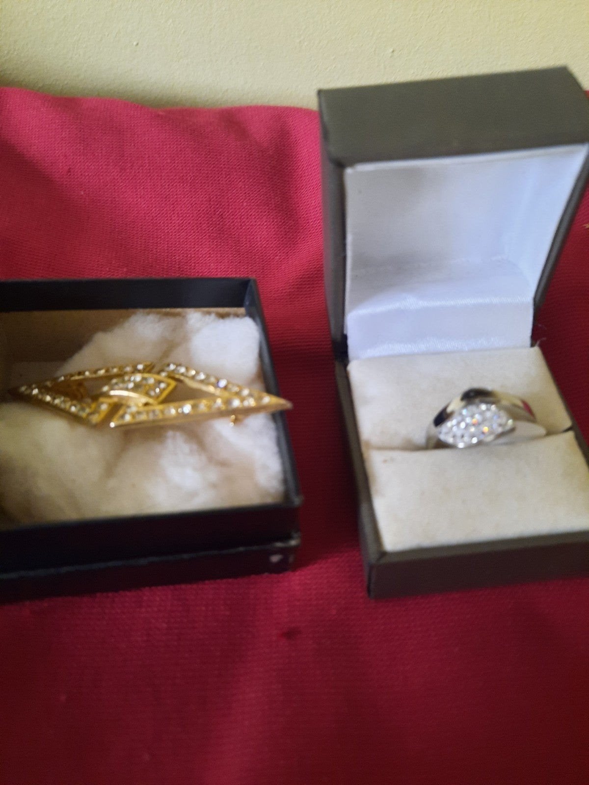 broche en damesring, Ophalen of Verzenden