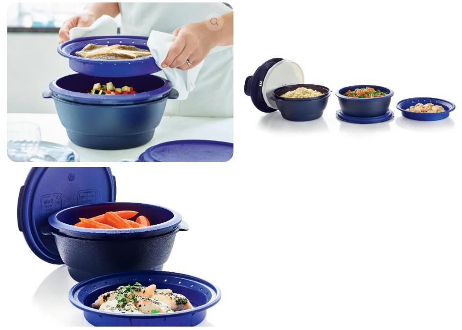 Tupperware: Micro Urban Millenial, Huis en Inrichting, Ophalen of Verzenden, Nieuw, Blauw, Bak of Kom