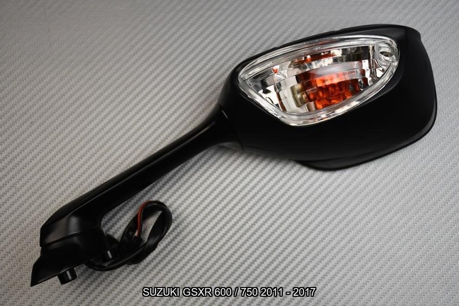 Rétroviseurs avec clignotants SUZUKI GSXR 600 750 2011 2017, Motos, Enlèvement ou Envoi, Neuf