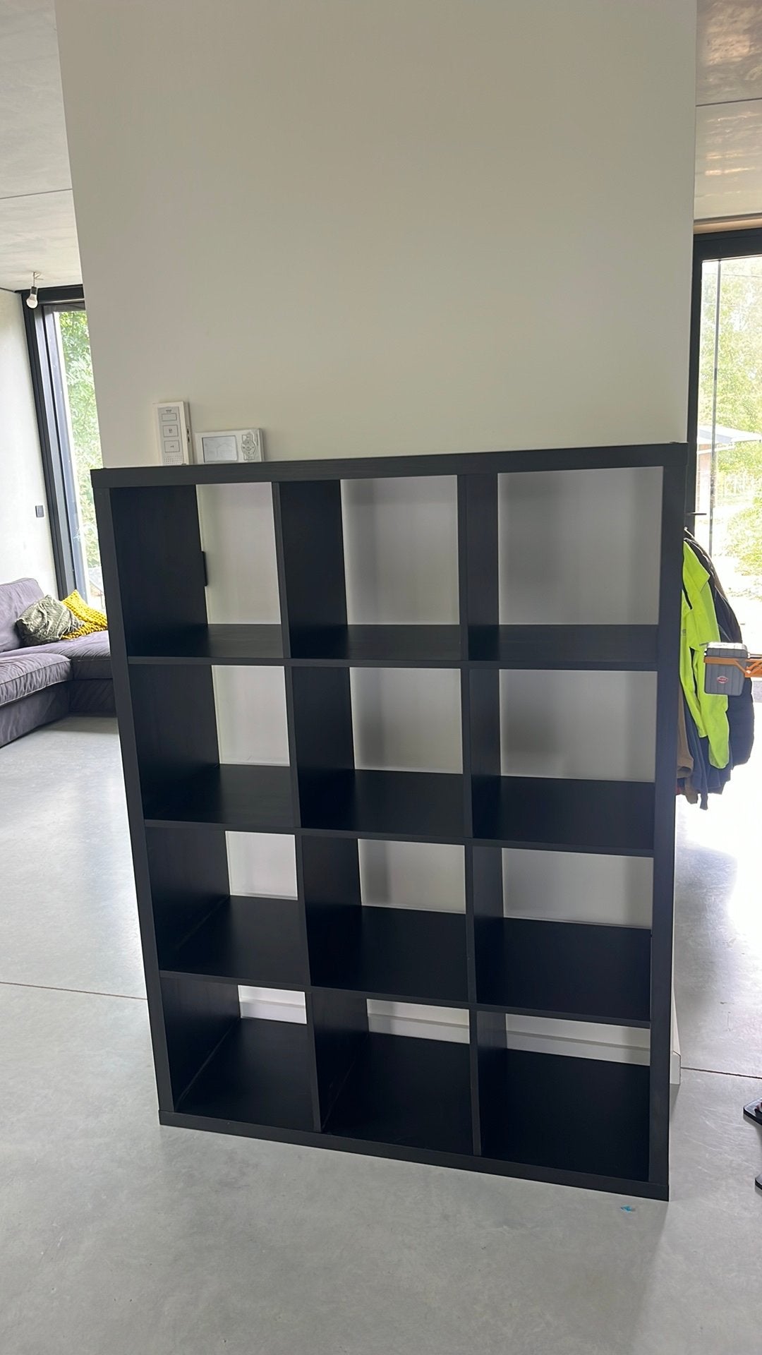 Boekenkast ikea vakjeskast, Ophalen, 100 tot 150 cm, 100 tot 150 cm, Zo goed als nieuw