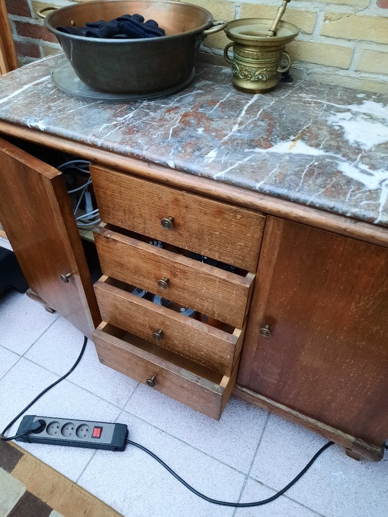 commode, Maison & Meubles, 3 ou 4 tiroirs, 200 cm ou plus, Enlèvement, Utilisé
