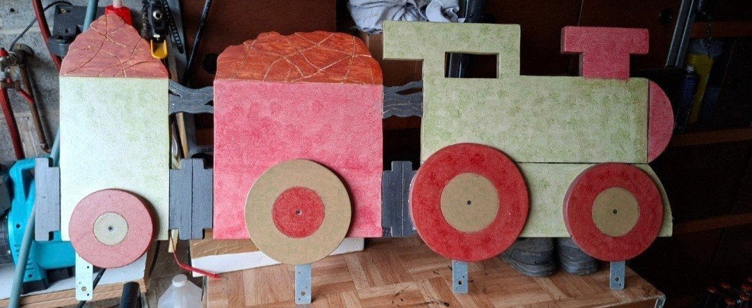 Barrière de lit en bois fait maison, Enlèvement, Bois