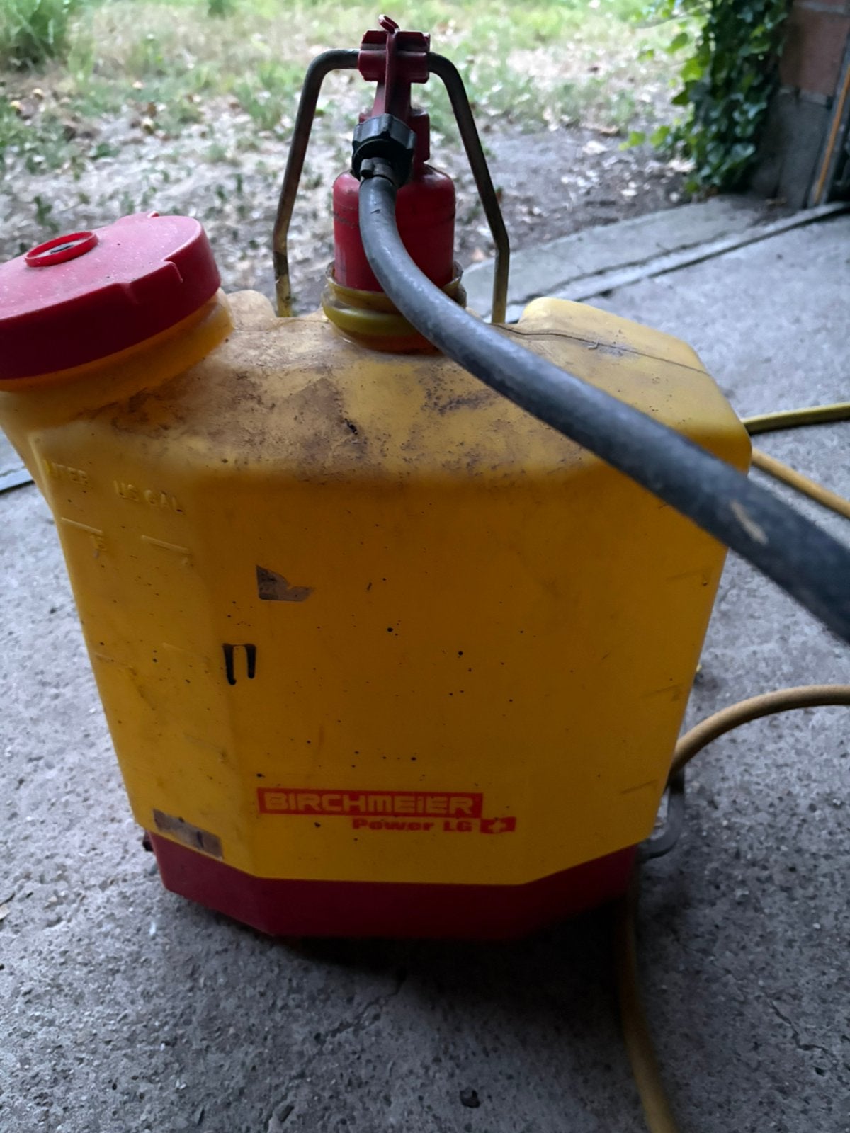 Birchmeier Power LG 15L professionele rugsproeier – compleet, Ophalen