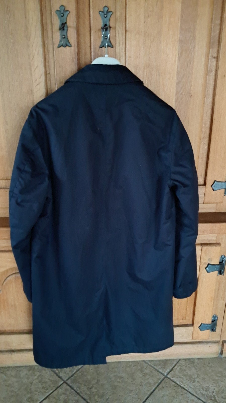Trench-coat noir pour homme « P.Cardin » taille 50, Enlèvement ou Envoi, Pierre Cardin, Comme neuf, Taille 48/50 (M)