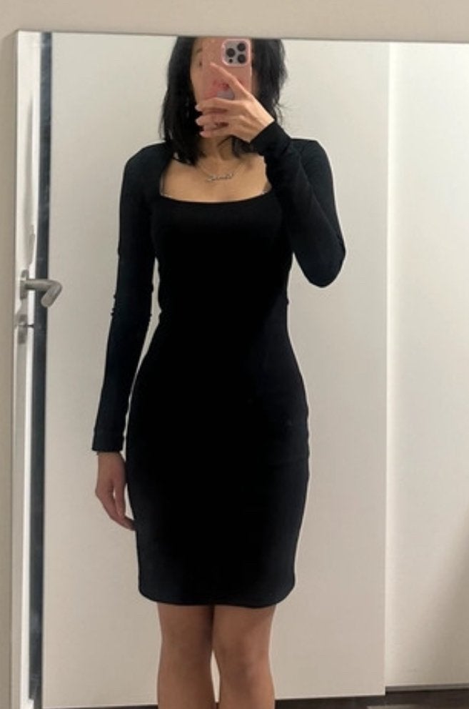 Elegante jurk, Kleding | Dames, Jurken, Zwart, Ophalen of Verzenden, Zo goed als nieuw, Maat 34 (XS) of kleiner