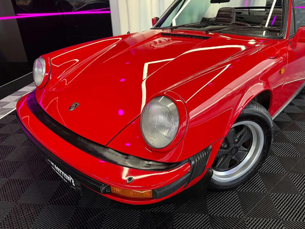 Porsche 911 (bj 1984), Auto's, Oldtimers, 230 pk, Leder, Porsche, Rood