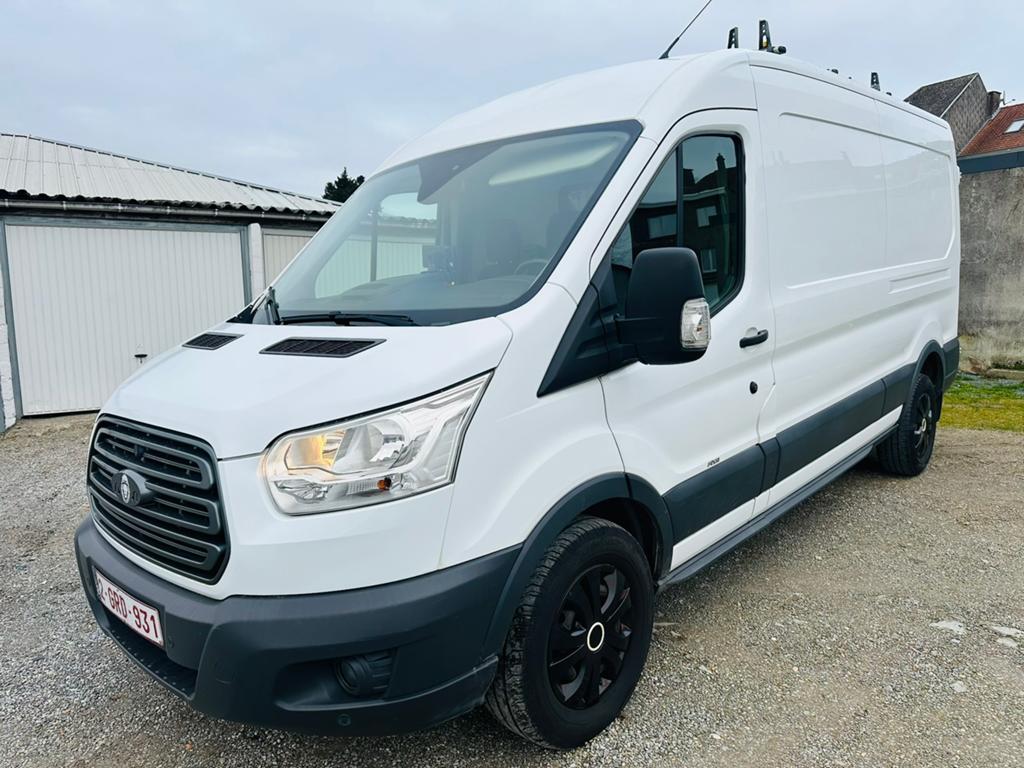 FORD TRANSIT 2.0 TDCI H2L3 80.000 KM 2017 11985€+TVA, Autos, Camionnettes & Utilitaires, Entreprise, Achat, ABS, Caméra de recul