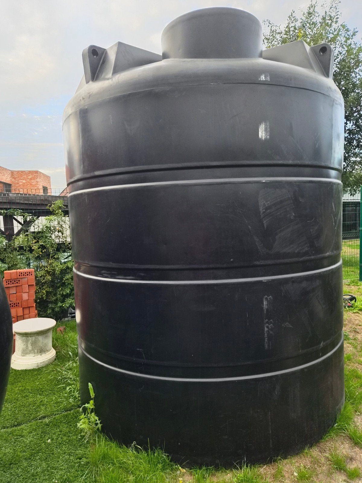 Regenton 7500 liter, Enlèvement