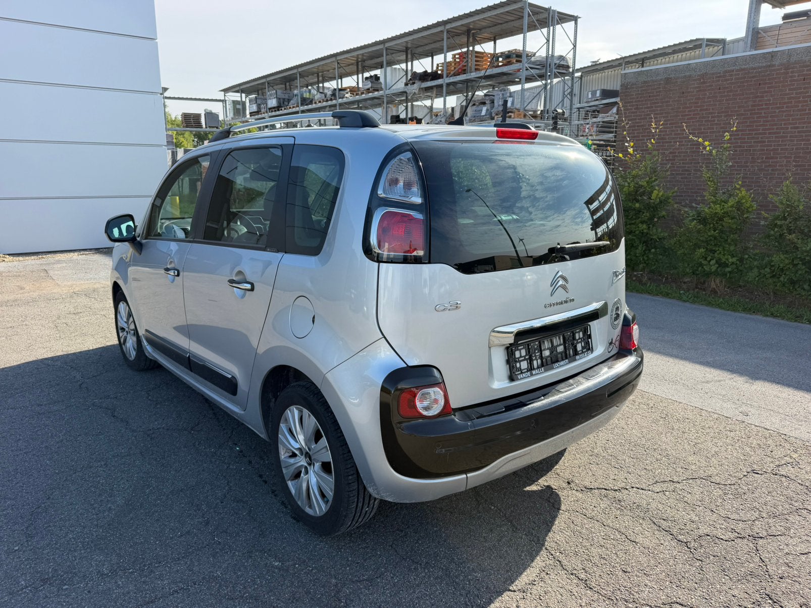 Citroen C3 Picasso 1.2 benzine 81 Kw,Bj 2016,Euro 6,Airco, Autos, Argent ou Gris, 1402 kg, Euro 6, Entreprise