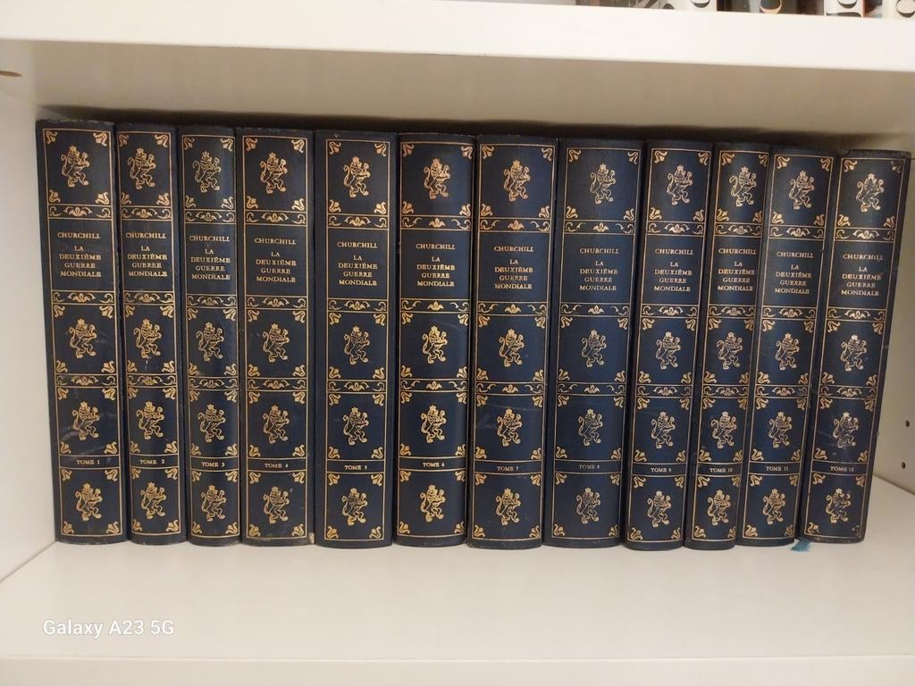 W.CHURCHILL - La Deuxième Guerre Mondiale (12 volumes), Enlèvement ou Envoi, Deuxième Guerre mondiale, Général