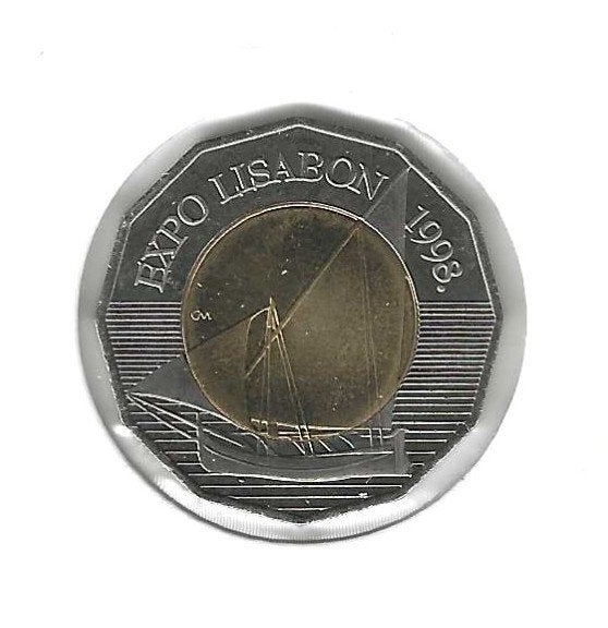 Kroatië, 25 Kuna 1998, Lisbon Expo., Postzegels en Munten, Ophalen of Verzenden, Overige landen, Losse munt