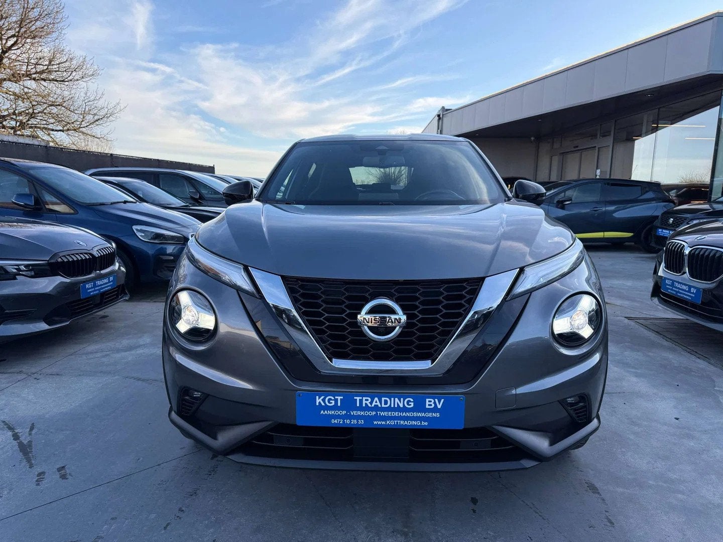 Nissan Juke 1.0i 117PK FULL LED 360 CAMERA CARPLAY BLUETOOTH, Argent ou Gris, Achat, Euro 6, Entreprise
