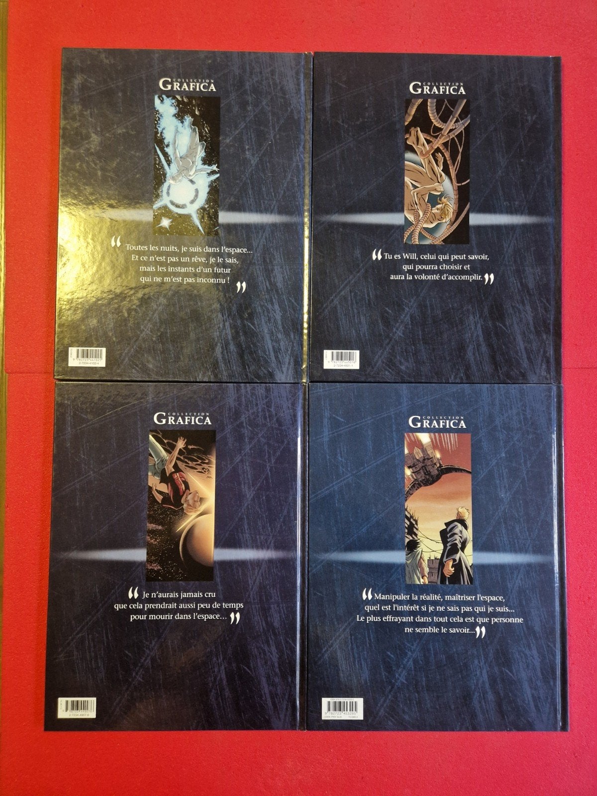 lot de 4 bd nova genesis 1 à 4,EO, avec ex libris, Enlèvement ou Envoi