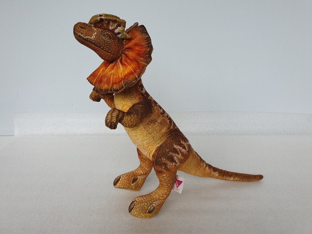 Jurassic Park: knuffel Dilophosaurus (Dakin, Amblin, 1992), Kinderen en Baby's, Ophalen of Verzenden, Gebruikt