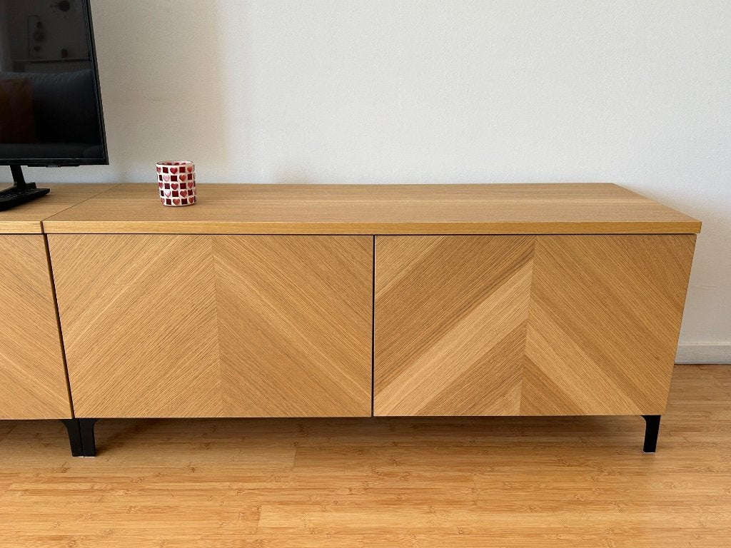 meuble de télévision bas, Maison & Meubles, Armoires | Mobilier de télévision, Comme neuf, Moins de 100 cm, 100 à 150 cm, 25 à 50 cm
