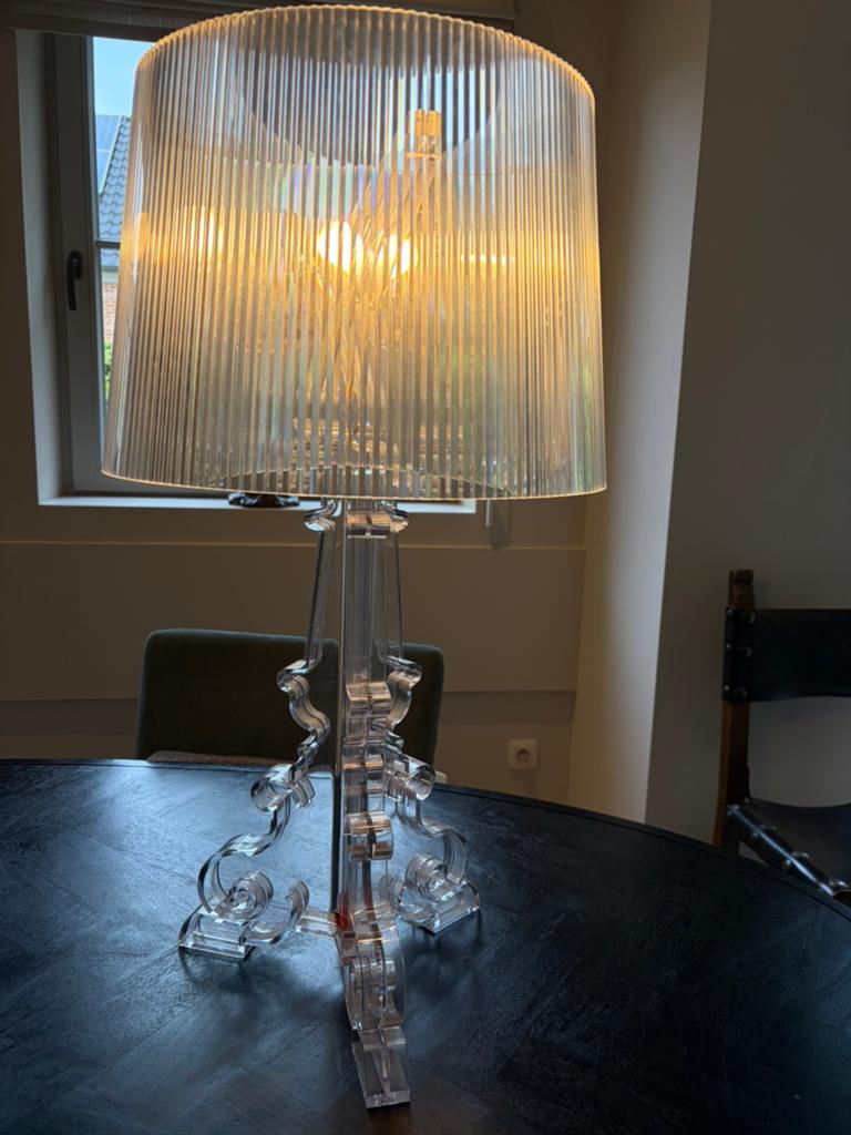 Kartell Bourgie Tafellamp Kristal, Ophalen, Gebruikt