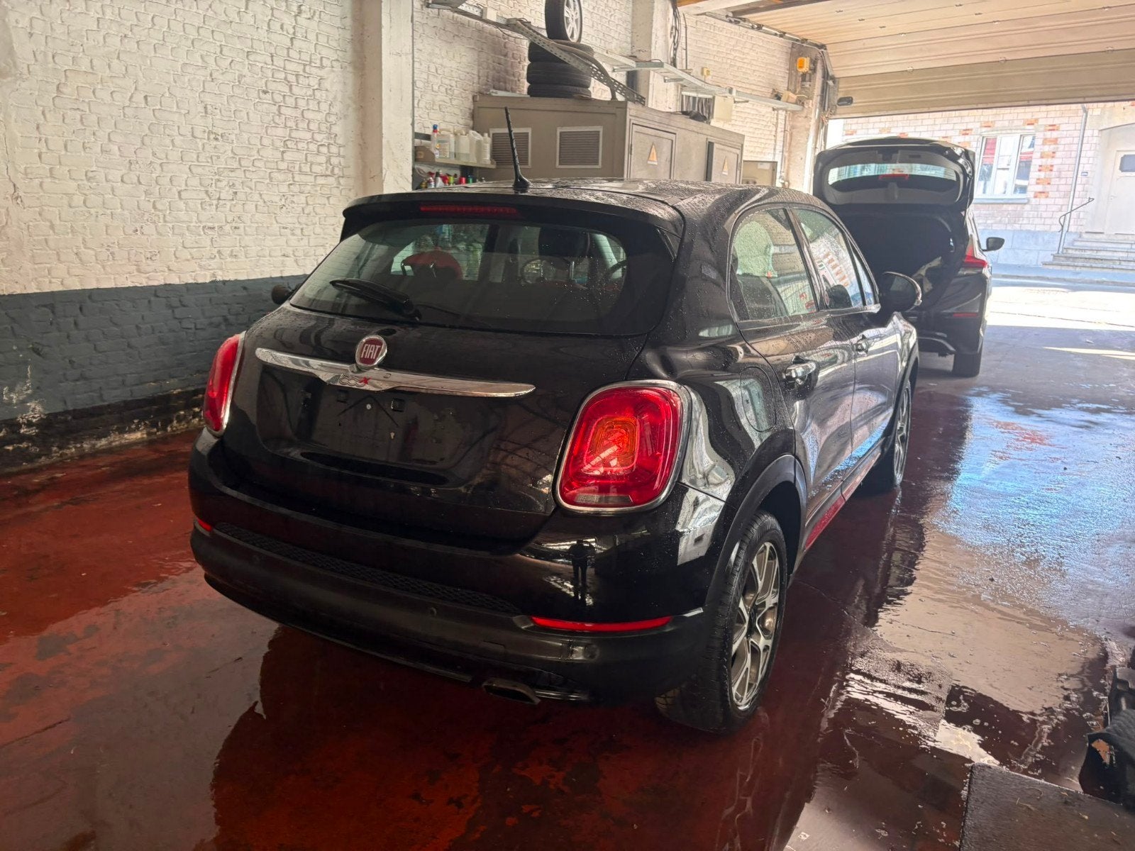 Fiat 500x Rosso Amore 1.6 Benzine 100000km, Auto's, Bedrijf, Te koop, 500X