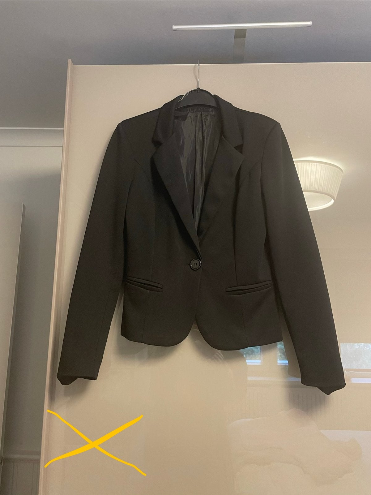 Zwarte blazer, Taille 38/40 (M), Comme neuf, Enlèvement, Manteau