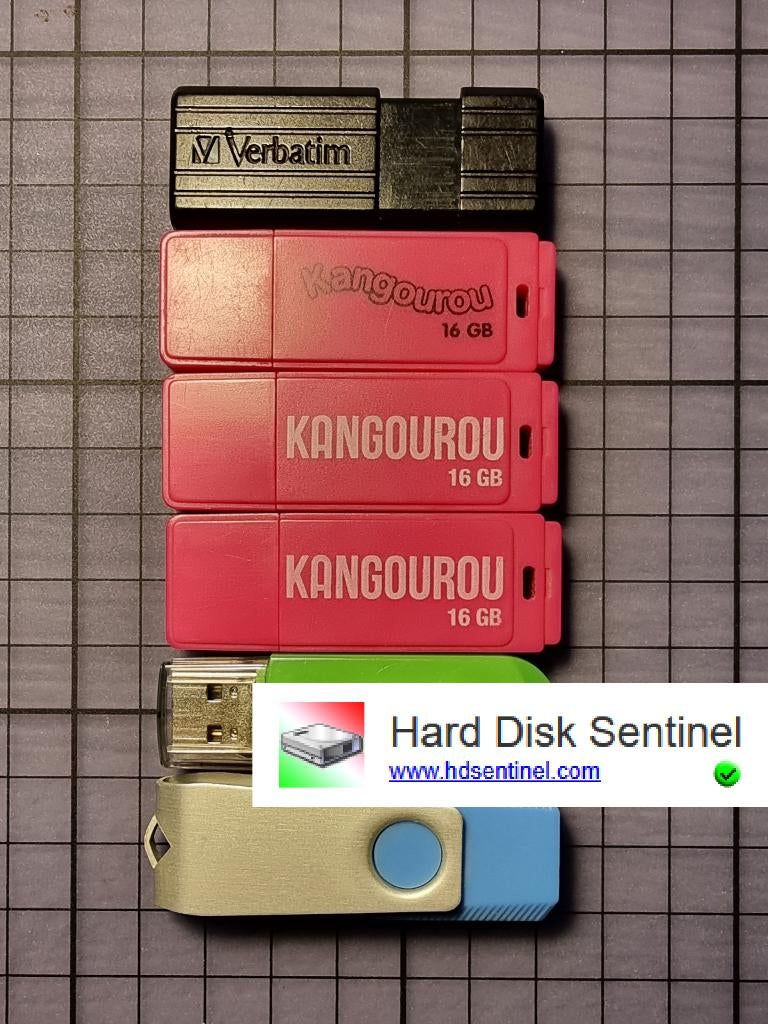 Pak van 152 GB USB-sticks - ZEER GOED EN GECERTIFICEERD, Ophalen, Gebruikt, 128 GB