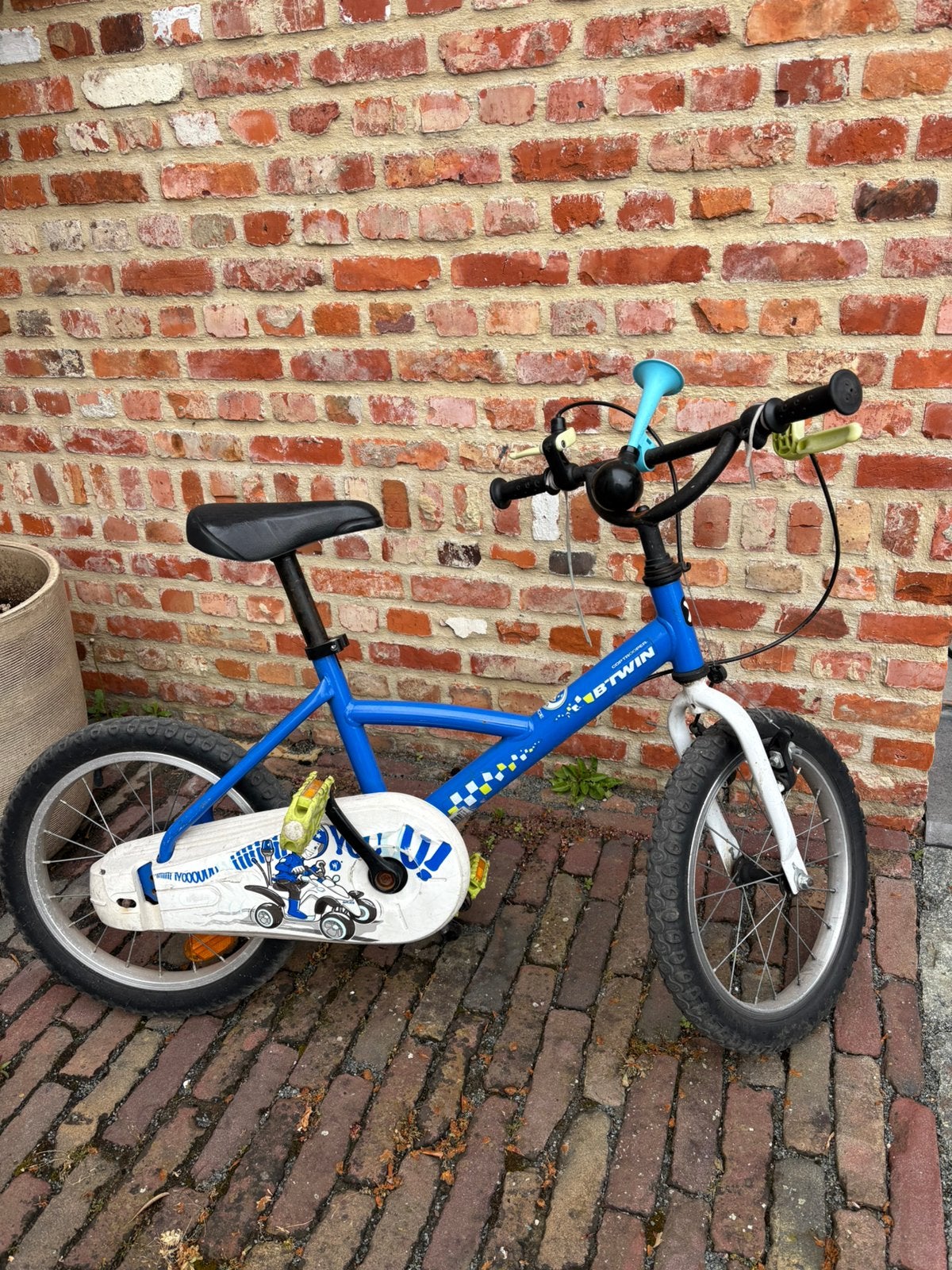 Kinderfietsje B-Twin (kind 4-6 jaar), Ophalen, Gebruikt