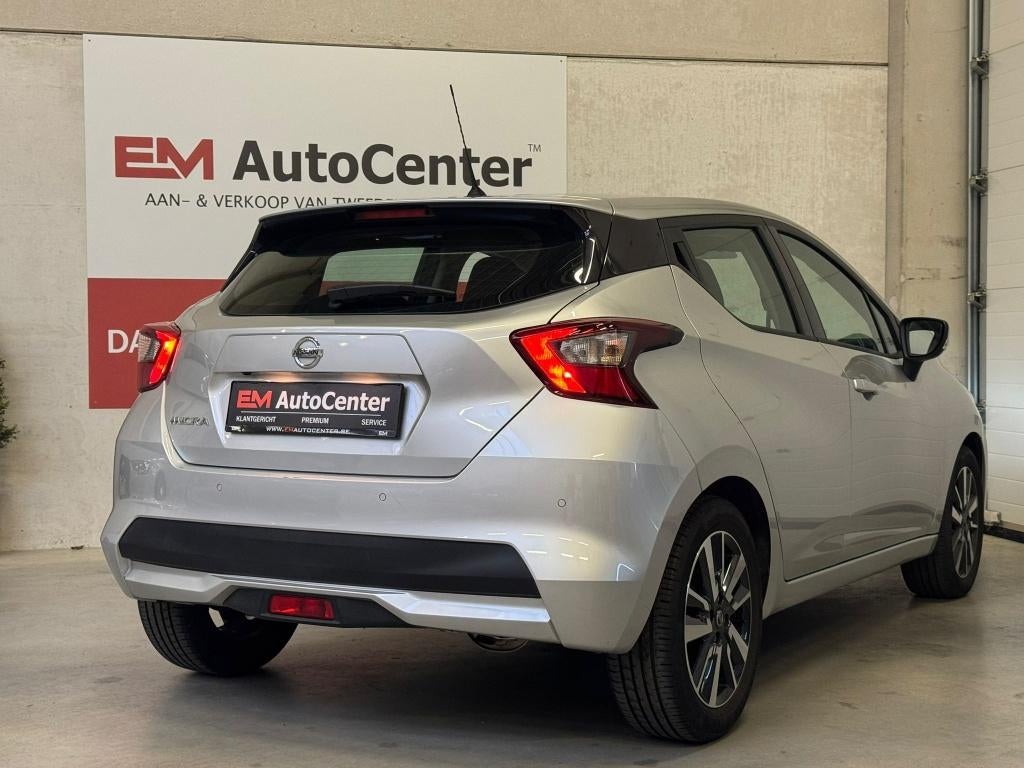Nissan Micra 1.0i Benzine 29.000KM Camera-Airco-1St-Garantie, Auto's, Stof, https://public.car-pass.be/vhr/a2c46f44-2aaf-4487-a789-bc64c55668cd
