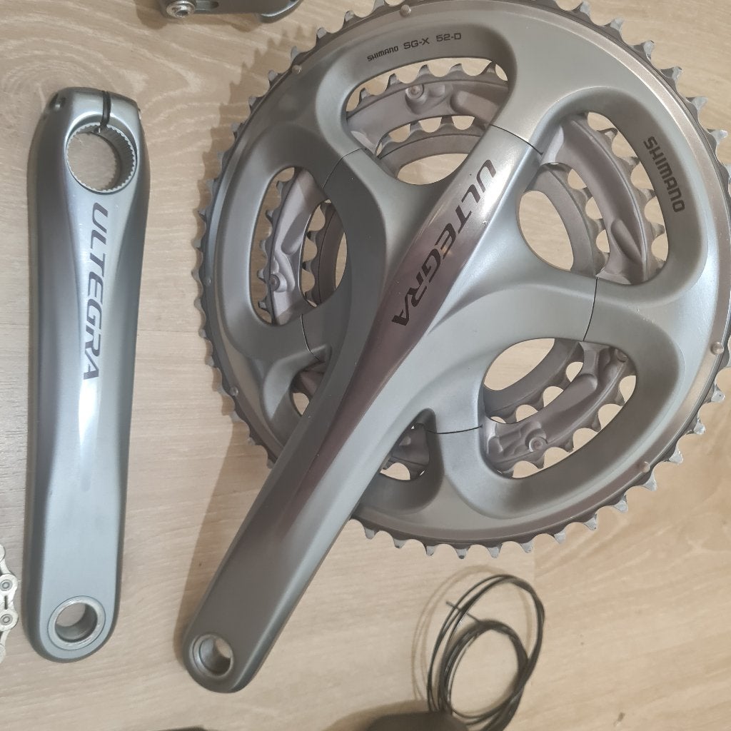 shimano ultegra 3x10, Fietsen en Brommers, Crankstel of Pedalen, Gebruikt, Shimano Ultegra, Ophalen of Verzenden