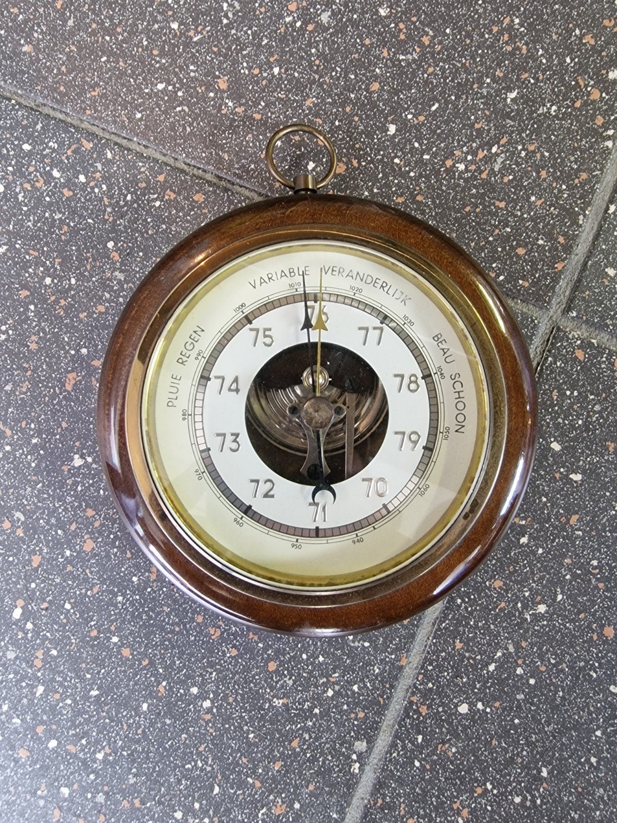 Barometer, Ophalen, Barometer