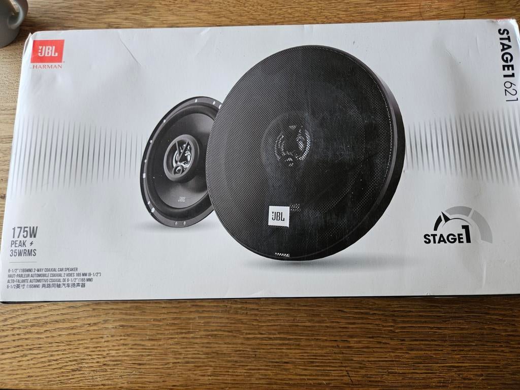 JBL STAGE1 621 – 6,5” 2-weg coaxiale speakers (gesealed), Ophalen