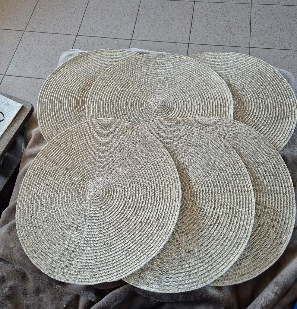 Rietachtig placemats, Huis en Inrichting, Woonaccessoires | Onderzetters, Ophalen of Verzenden