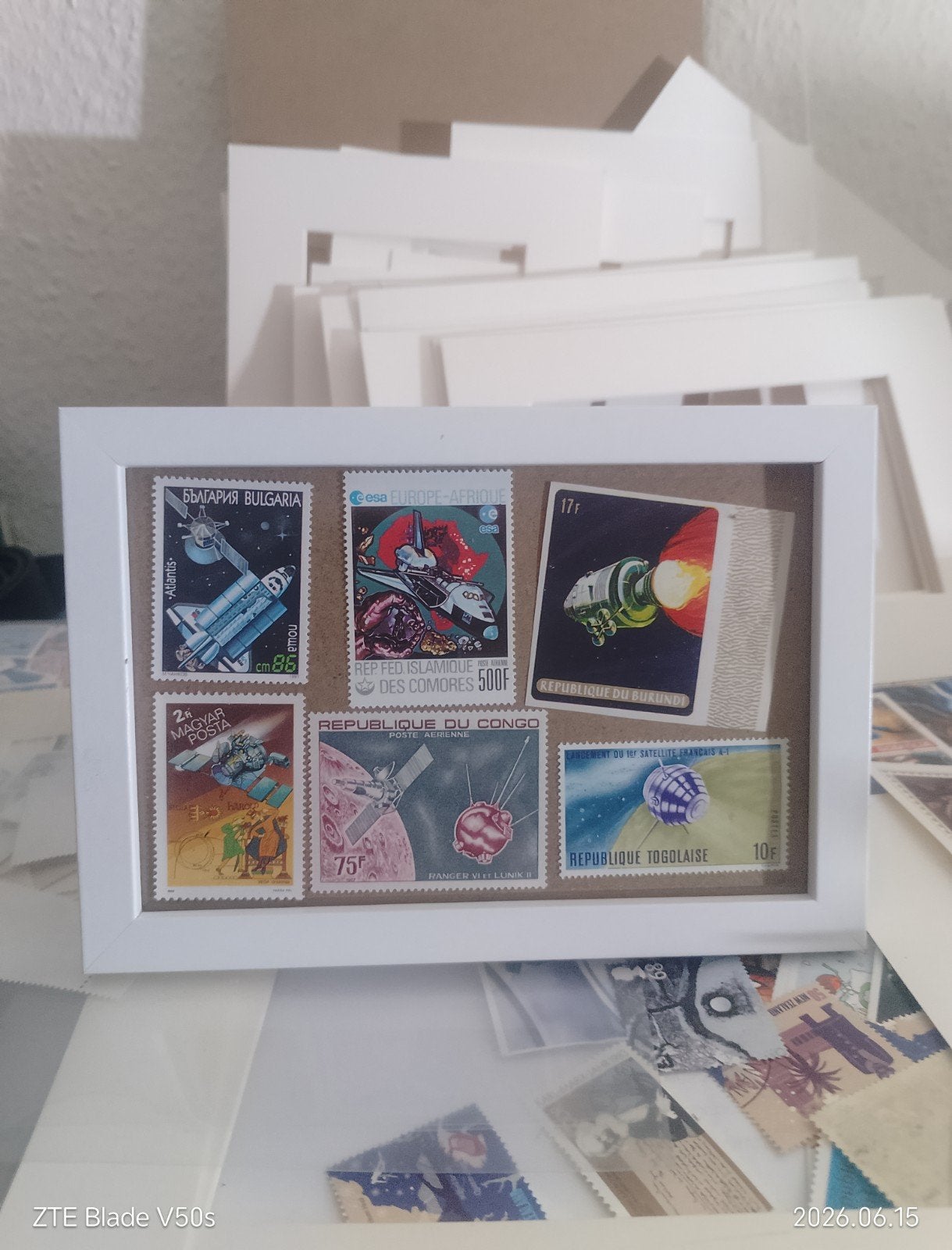 Postfrisch postzegels ruimtevaart, Ophalen of Verzenden