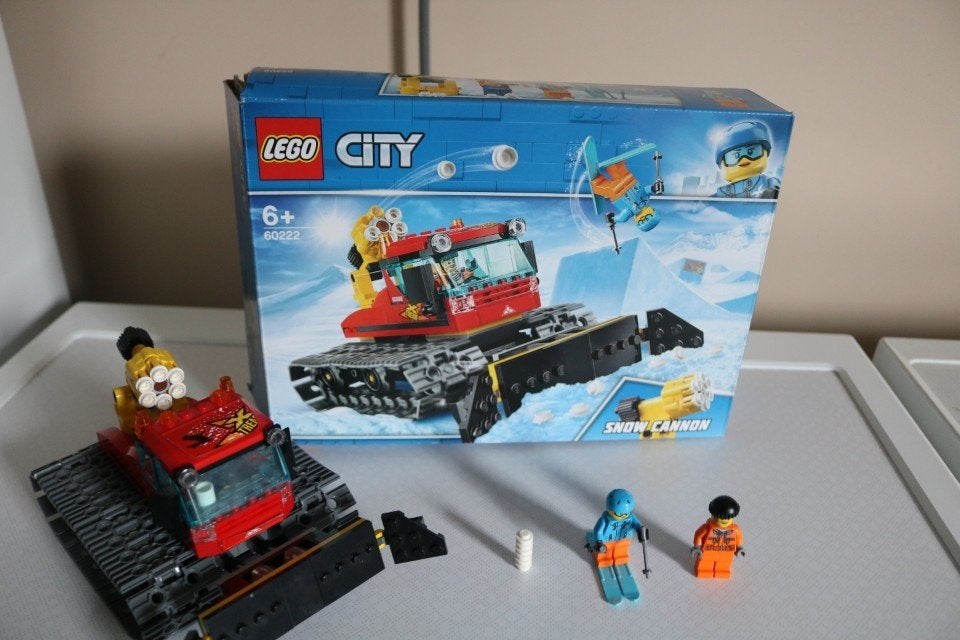 Lego City Sneeuwschuiver : set 60222 ( compleet ), Kinderen en Baby's, Speelgoed | Duplo en Lego, City, Inclusief instructies