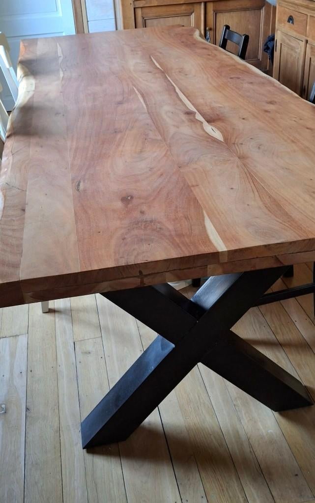 Table de salle à manger, Maison & Meubles, 100 à 150 cm, Enlèvement, Utilisé, Rectangulaire