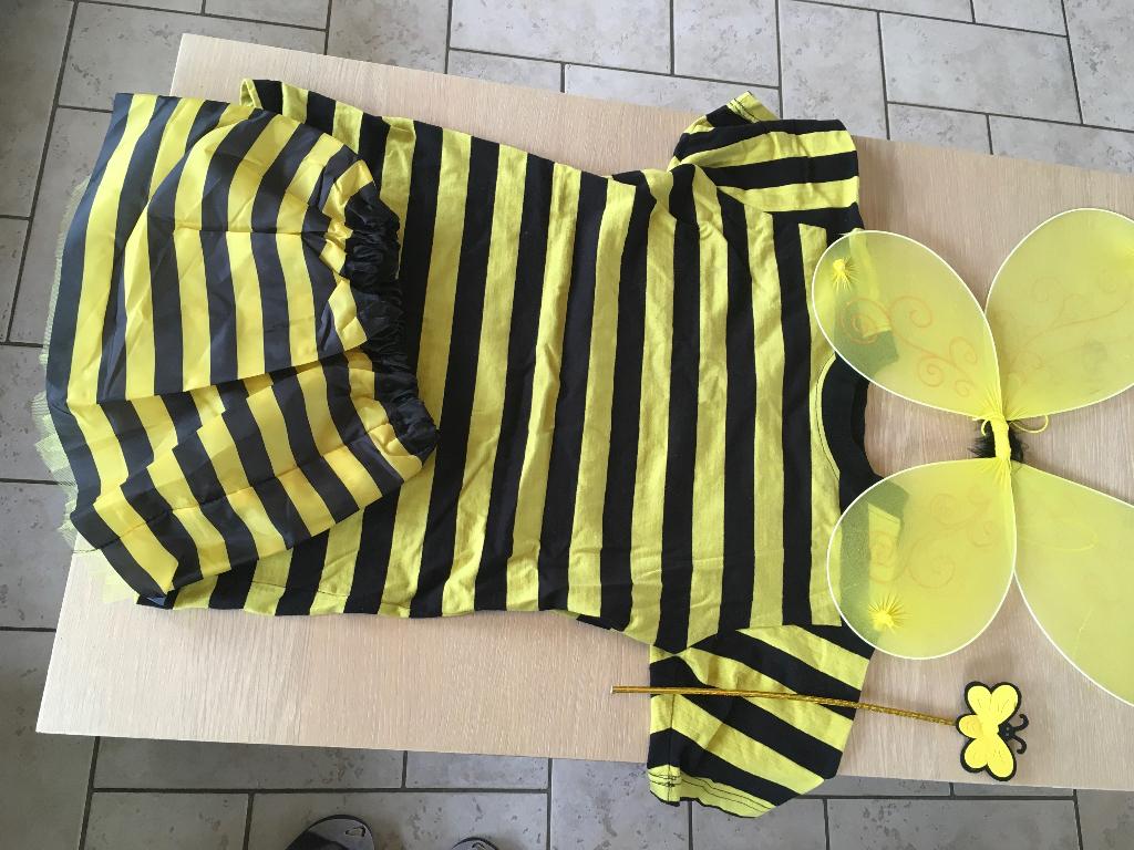 Bij kostuum met vleugels, Kleding | Dames, Ophalen of Verzenden, Zo goed als nieuw, Maat 34 (XS) of kleiner, Kleding
