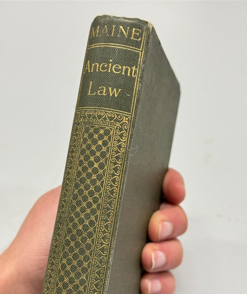 Ancient Law, Early History of Society Livre ORIGINAL de 1910, Enlèvement ou Envoi