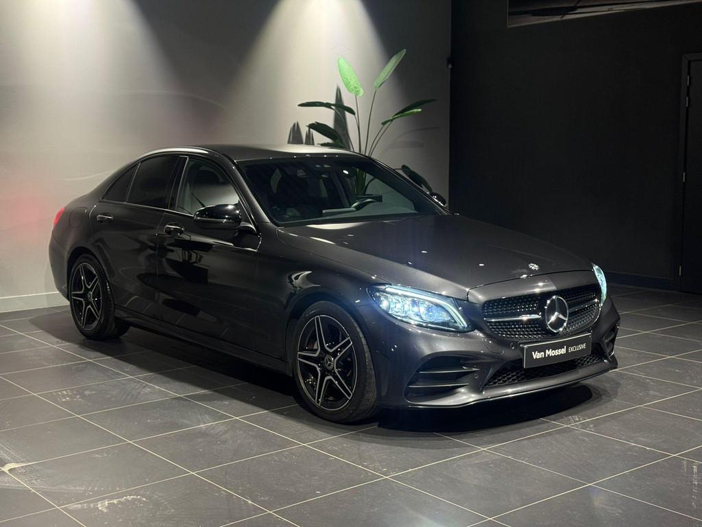 Mercedes-Benz C-klasse C 200 d AMG Line MULTIBEAM | NIGHT PA, Auto's, Automaat, 4 deurs, Zwart, 4 cilinders